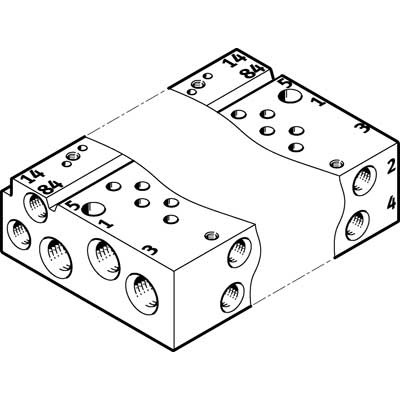 VABM-L1-10AW-M7-5, Festo
