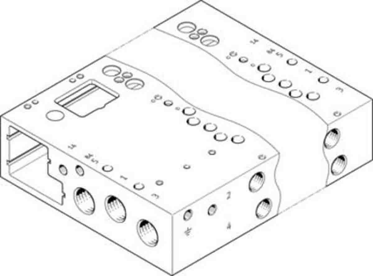 VABM-L1-14W-G14-5-GR, Festo