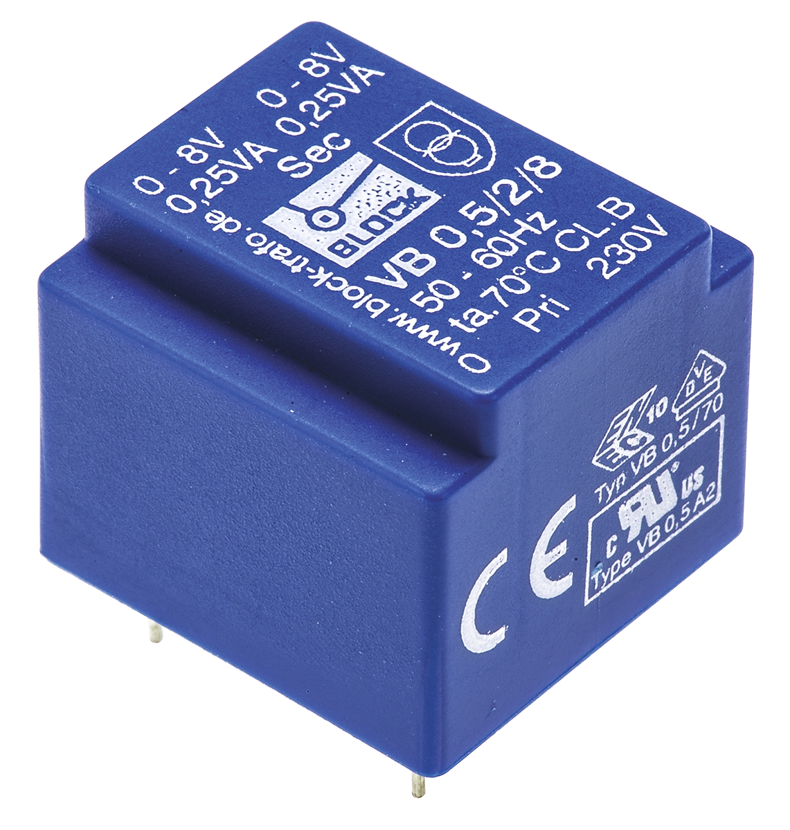 VB 0.5/2/8, Block