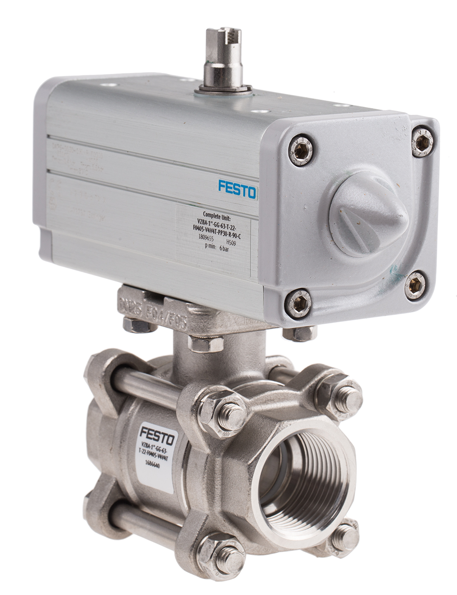VZBA-1"-GG-63-T-22-F0405-V4V4T-PP30-R-90-C, Festo
