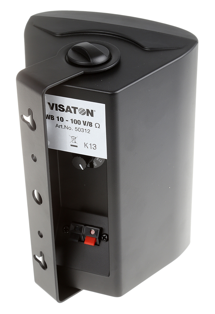 WB 10 100  V/8 OHM BLACK, Visaton