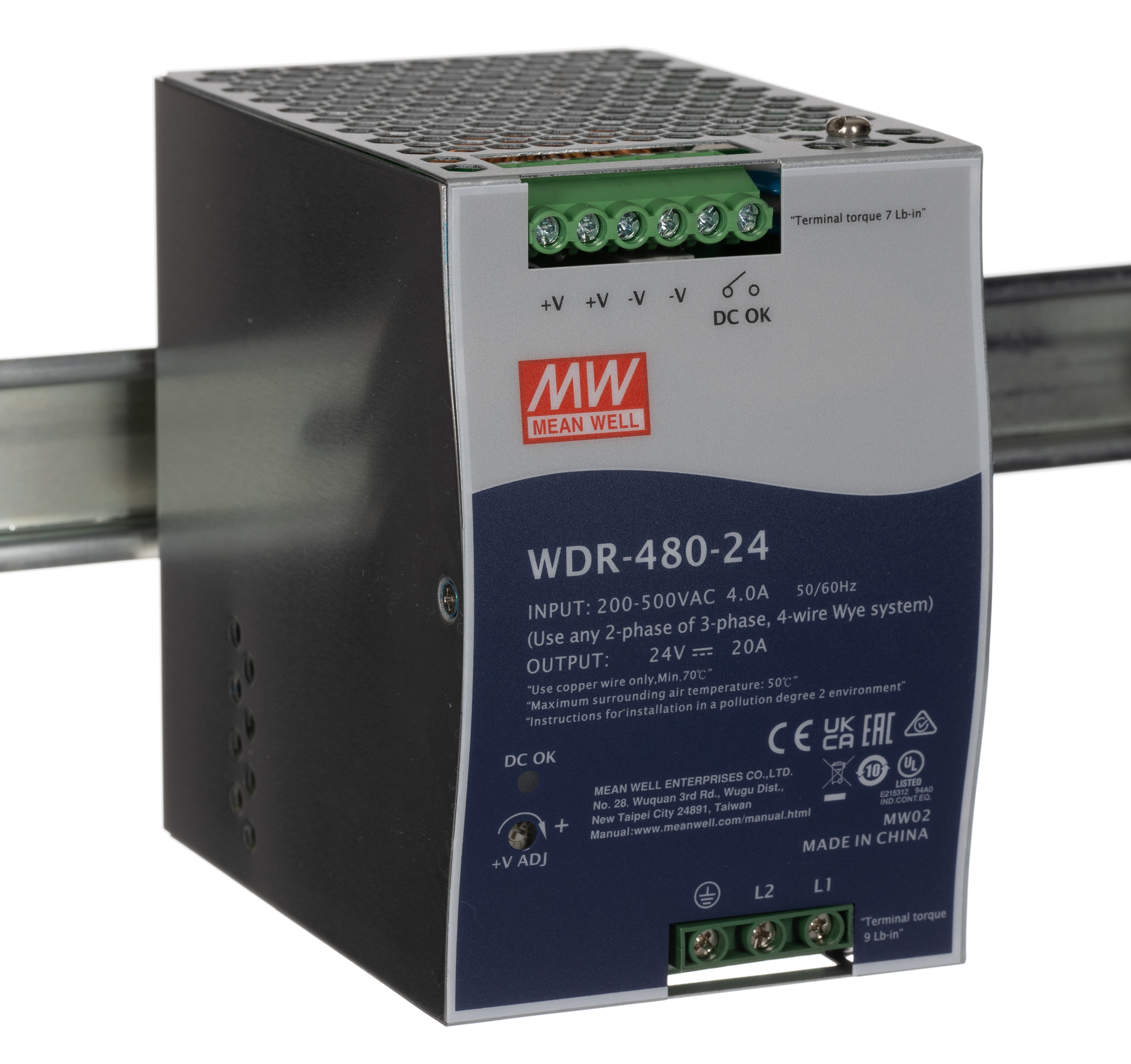 WDR-480-24, MEAN WELL