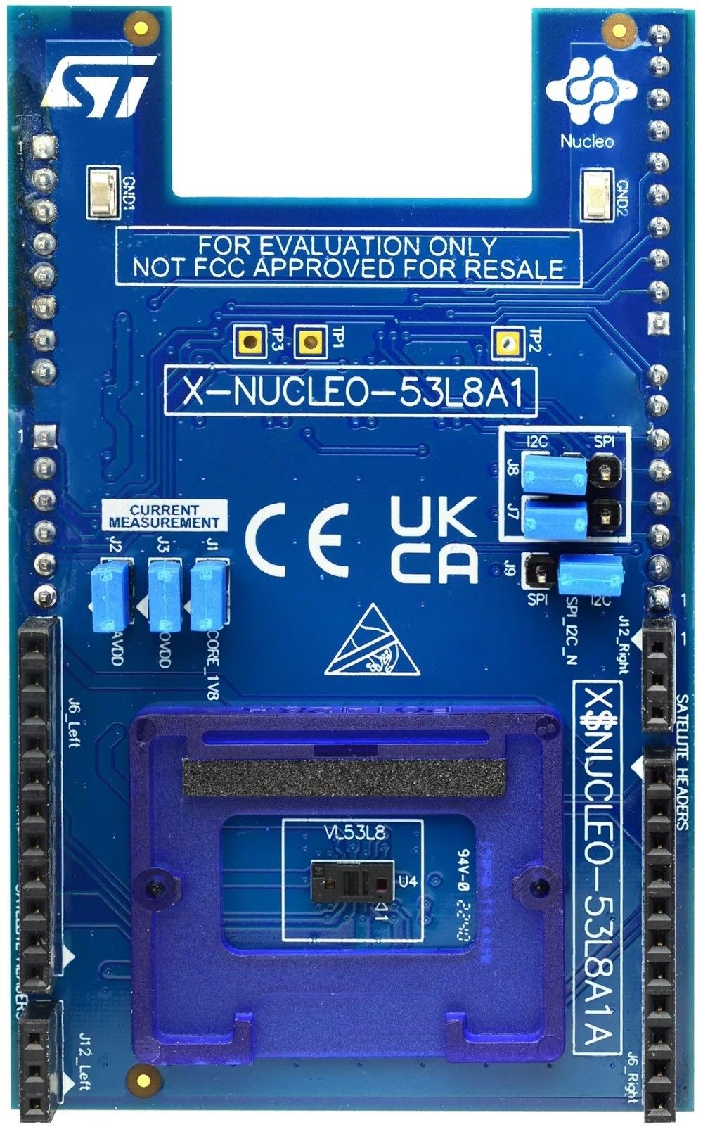 X-NUCLEO-53L8A1, STMicroelectronics