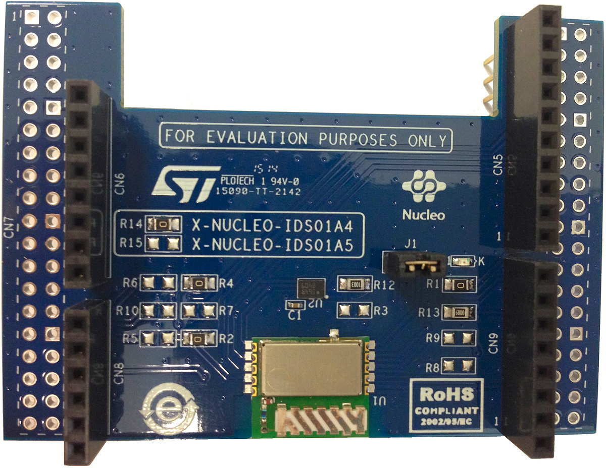 X-NUCLEO-IDS01A5, STMicroelectronics