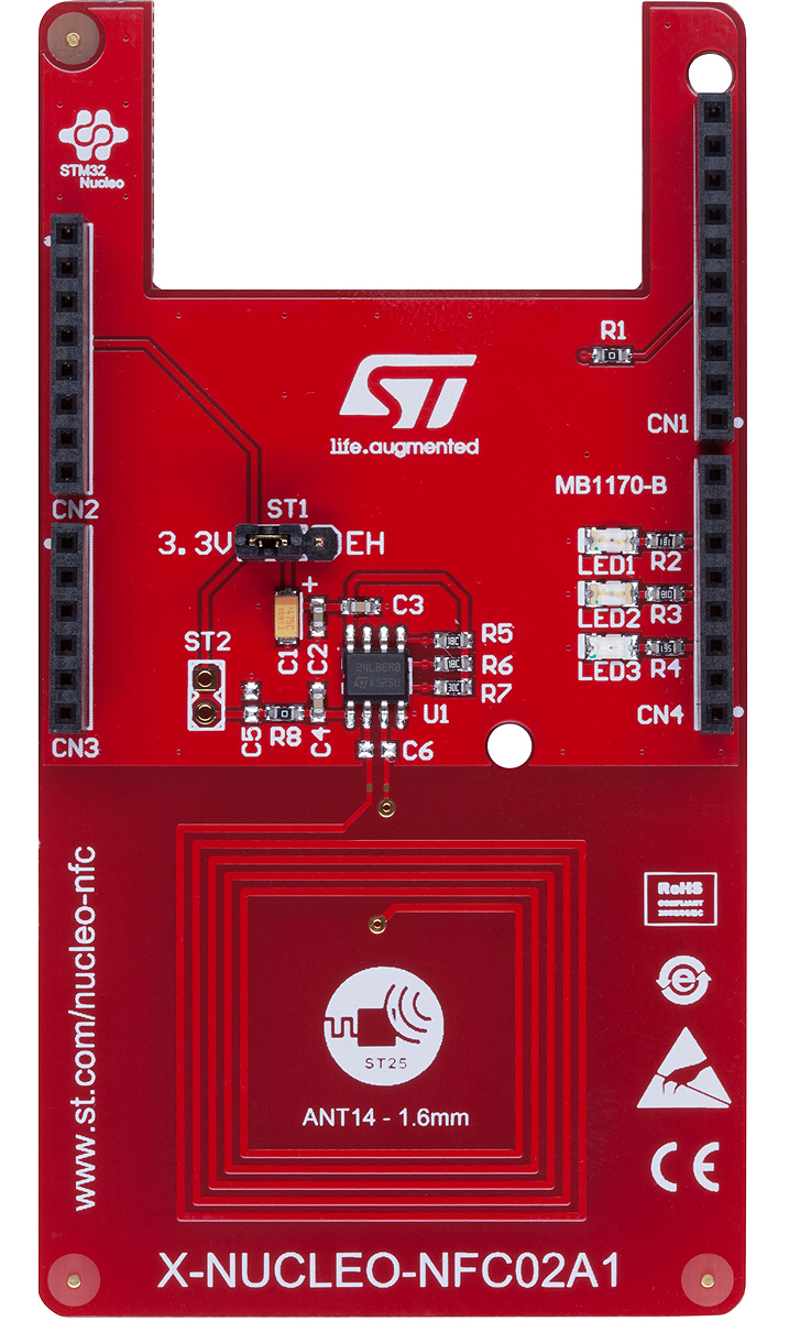 X-NUCLEO-NFC02A1, STMicroelectronics