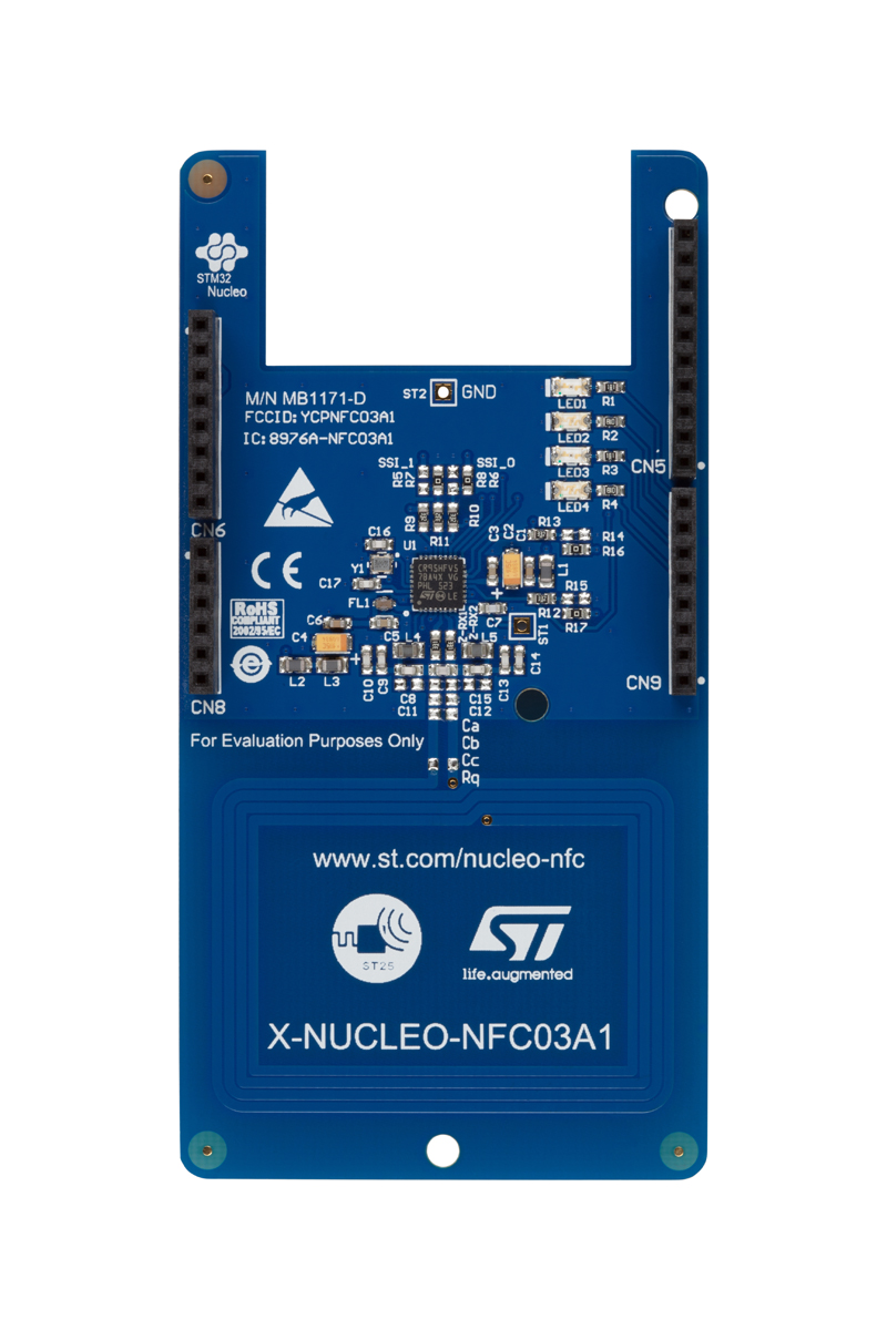 X-NUCLEO-NFC03A1, STMicroelectronics