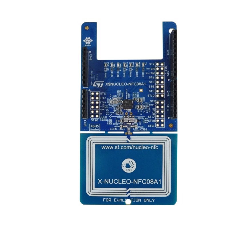 X-NUCLEO-NFC08A1, STMicroelectronics