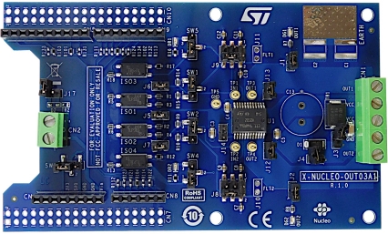 X-NUCLEO-OUT03A1, STMicroelectronics