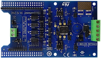 X-NUCLEO-OUT04A1, STMicroelectronics