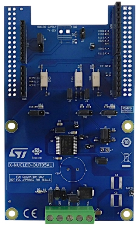 X-NUCLEO-OUT05A1, STMicroelectronics