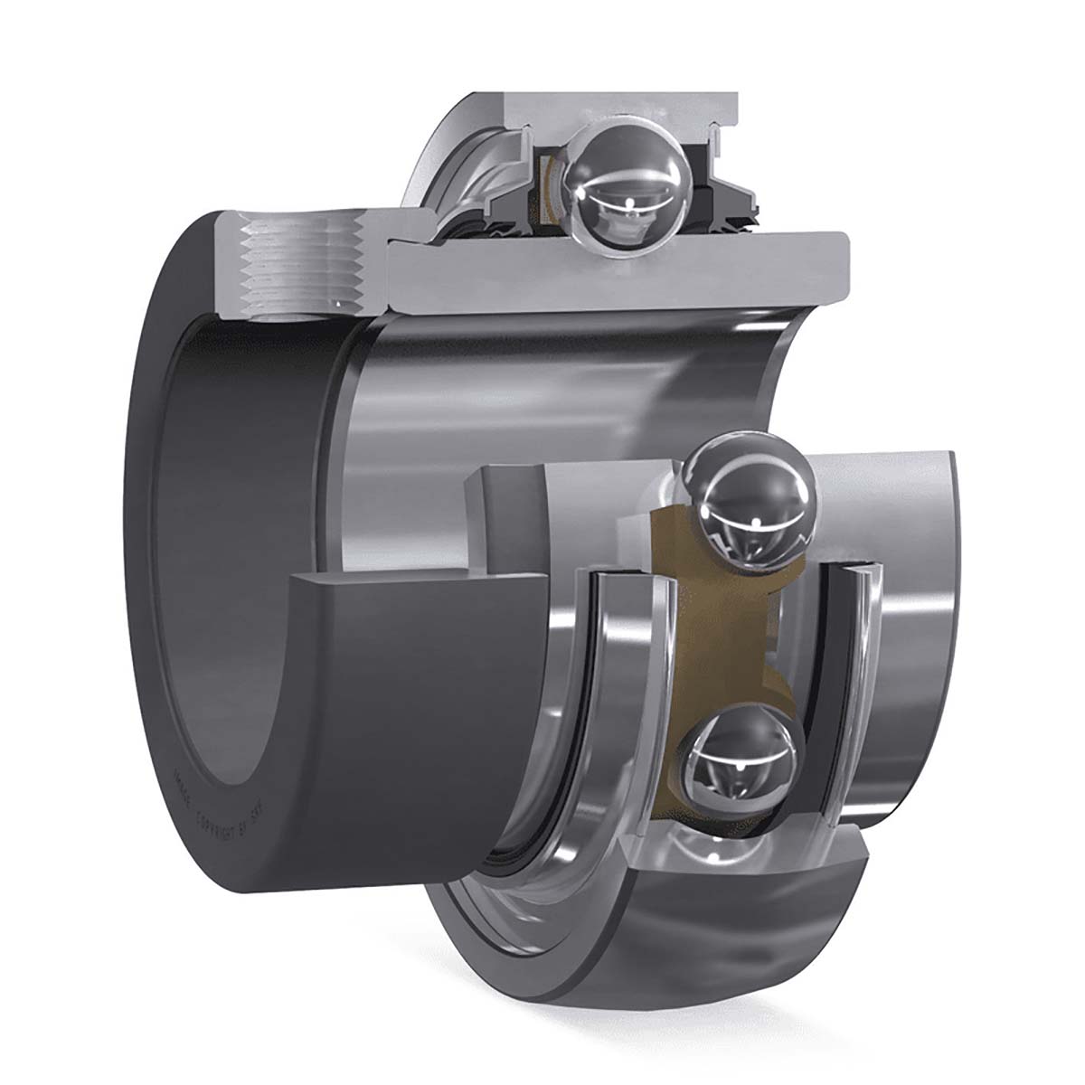 YEL 207-2RF/VL065, SKF