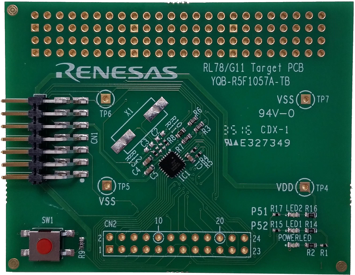 YQB-R5F1057A-TB, Renesas Electronics